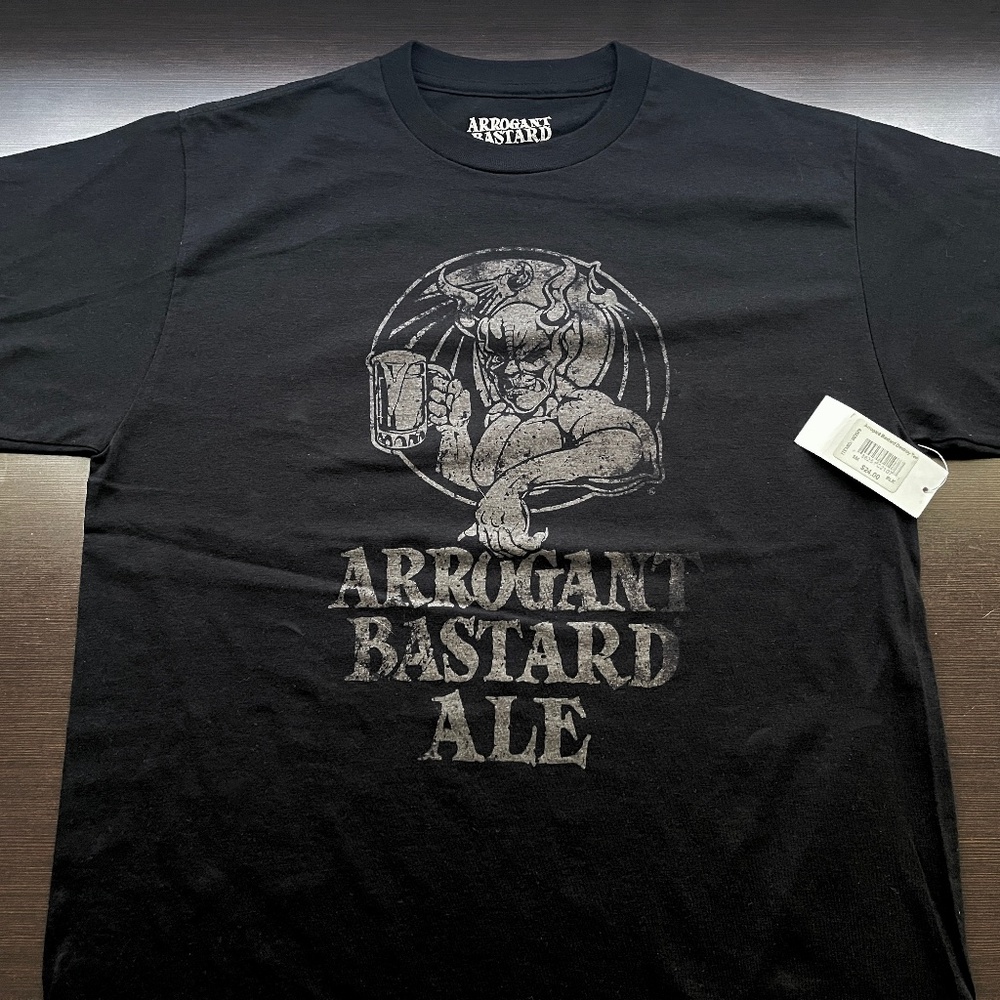 Stone Brewing Arrogant Bastard Men’s Tee (new old stock w tag)